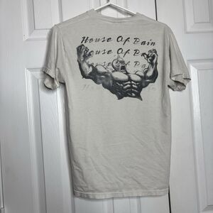 VTG House of Pain Adult Small Graphic T Shirt Bodybuilder Gym Streetwear Cotton